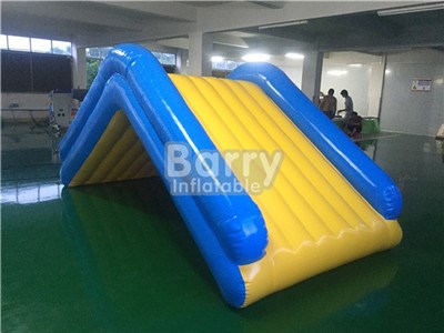 Best quality 0.9mm PVC tarpaulin giant inflatable floating water slide,inflatable water game for sale BY-WT-020